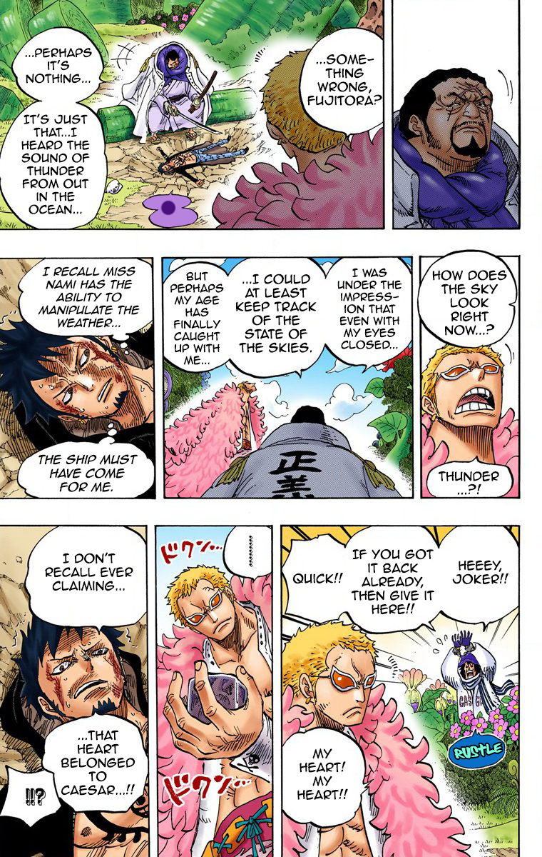 One Piece - Digital Colored Comics Chapter 723 12